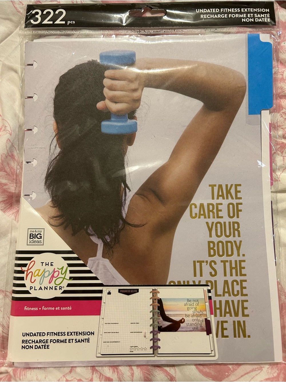 The Happy Planner Undated Fitness Extension Classic Size